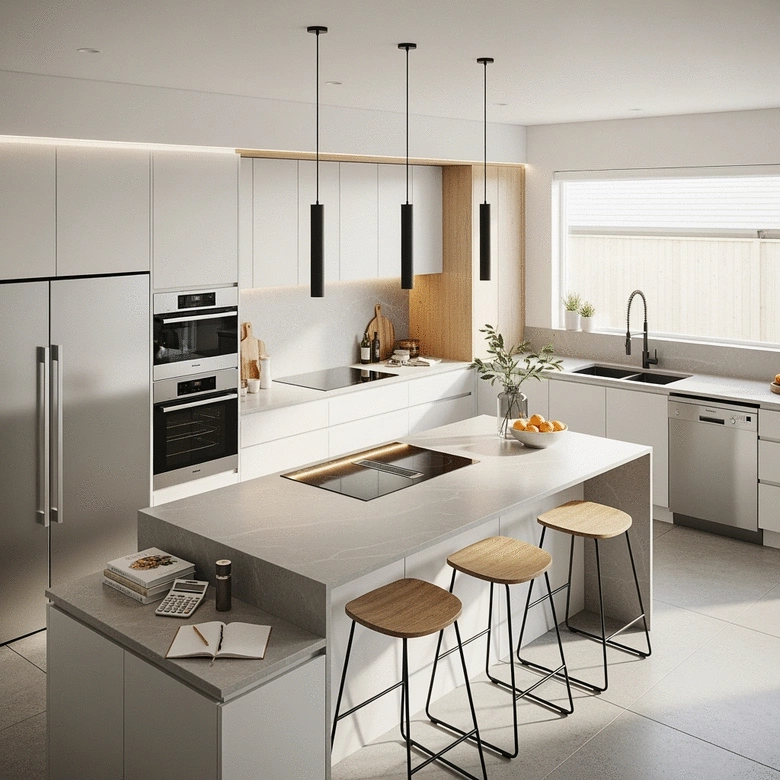 How to Create a Realistic Kitchen Renovation Budget in Melbourne: Step-by-Step Planning for 2025